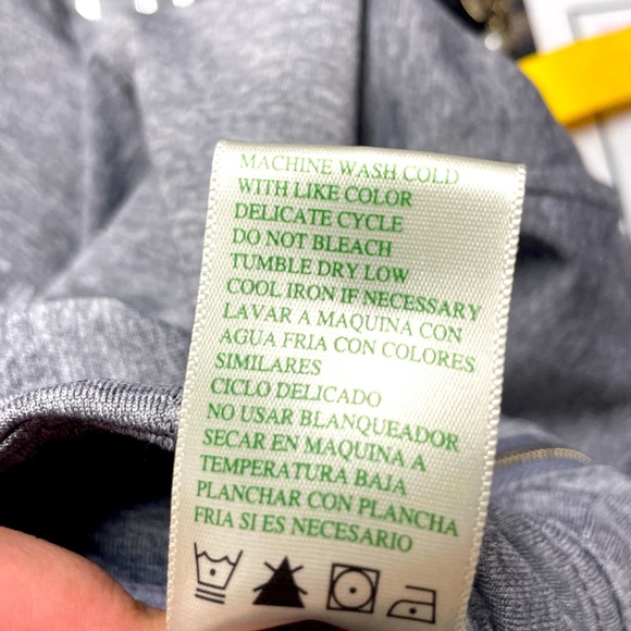 Tangerine Gray Athletic Drawstring Pocket Skorts Sz S - Picture 8 of 9